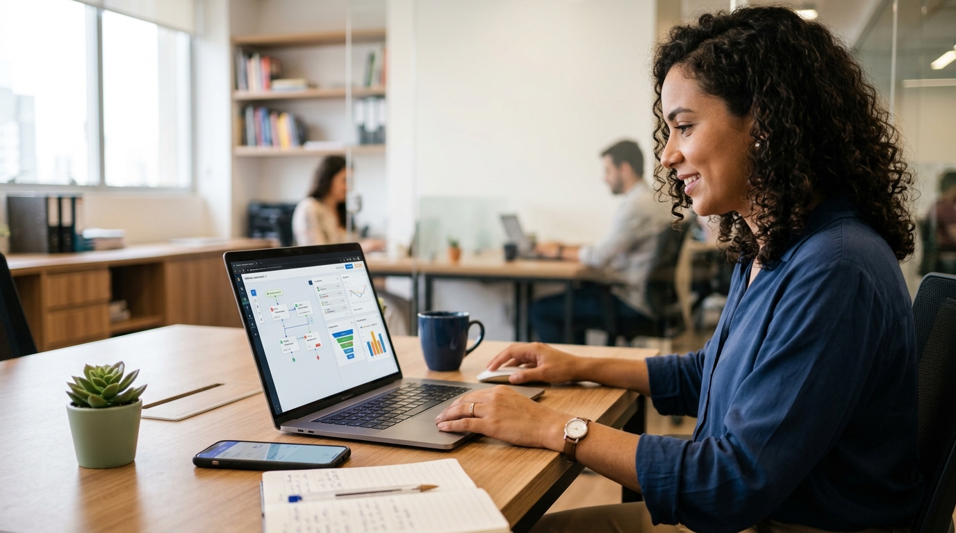 Ilustração: Preparando o Kommo CRM para Automação de Upselling e Cross-selling - Como Usar o Kommo CRM para Automatizar Upselling e Cross-selling e Aumentar Vendas