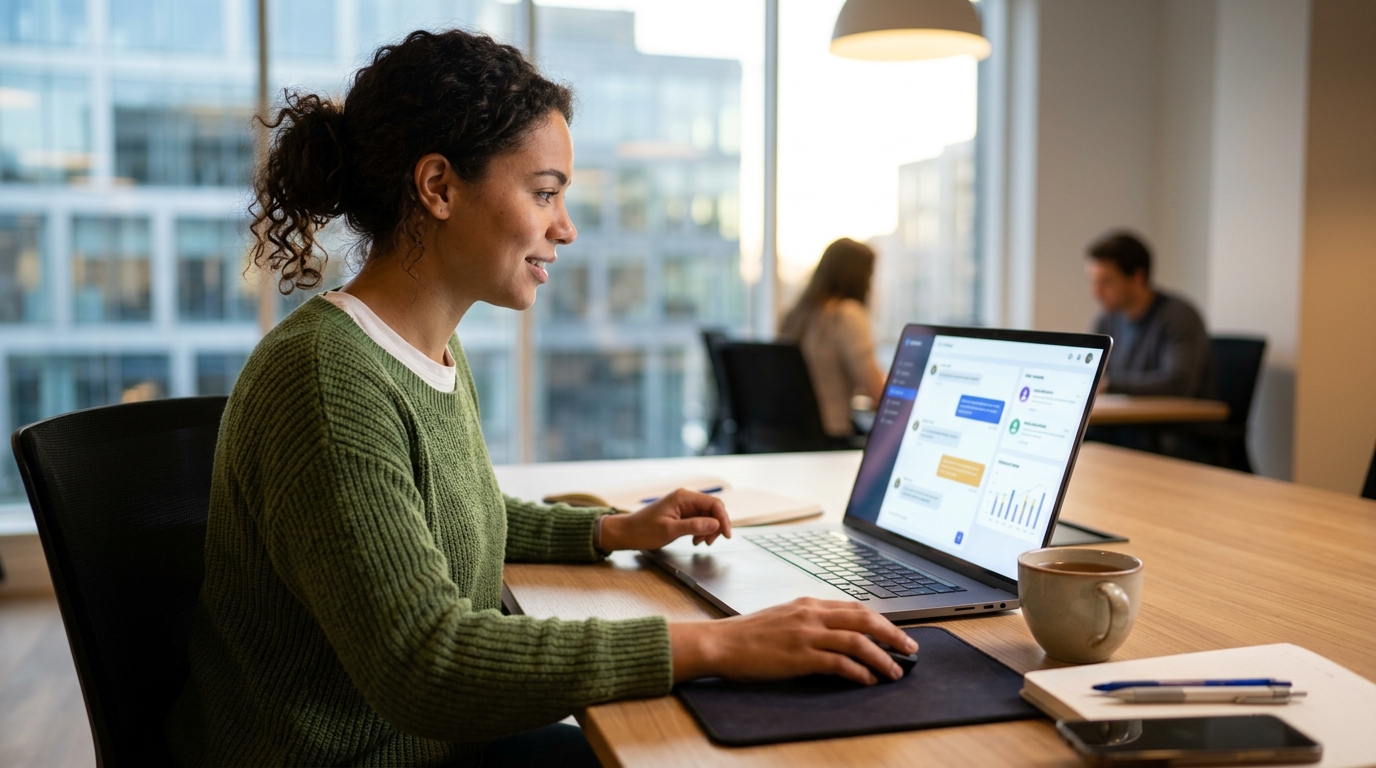 Ilustração: Acessando a Central de Chatbots no Kommo CRM - Guia Completo: Como Configurar Chatbot no Kommo CRM para Automação e Qualificação de Leads