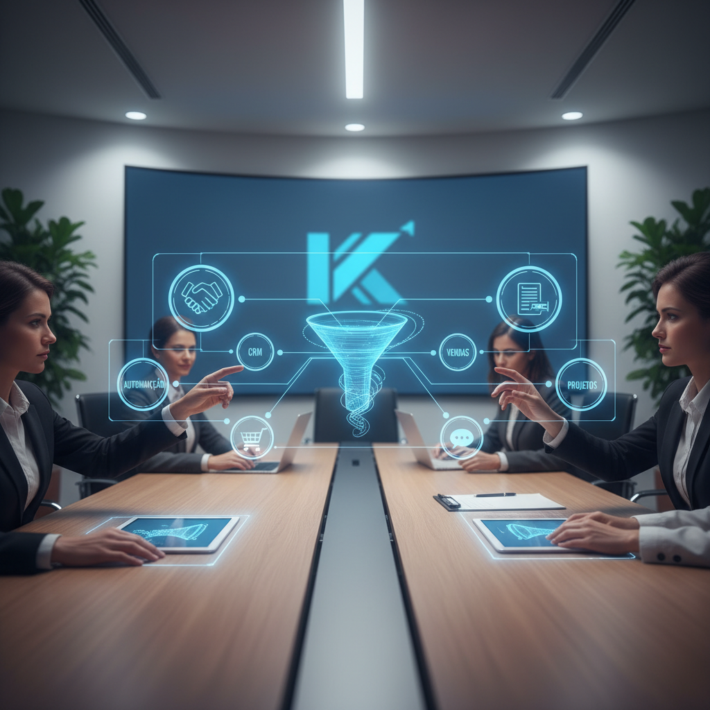 Ilustração: Integrando Tarefas no Seu Workflow de Vendas e CRM - Domine o Módulo de Tarefas e Lembretes no Kommo CRM: Guia Completo para Aumentar Sua Produtividade