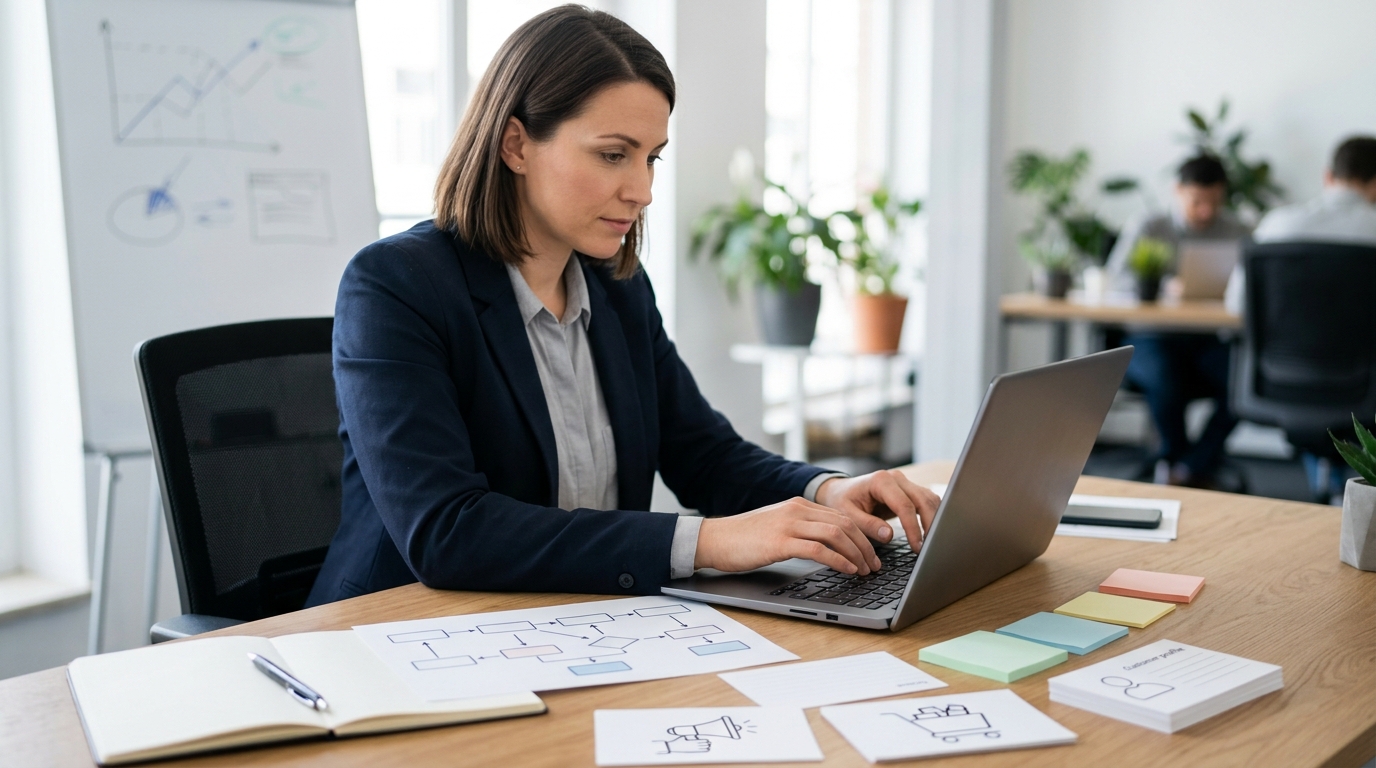 Ilustração: Passo a Passo: Configurando Permissões de Usuário no Kommo CRM - Guia Completo: Configurando Permissões de Usuário no Kommo CRM para Otimizar Sua Equipe