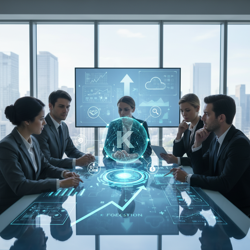 Ilustração: A Importância Estratégica da Previsão de Vendas - Previsão de Vendas no Kommo CRM: Guia Prático para Planejamento e Crescimento