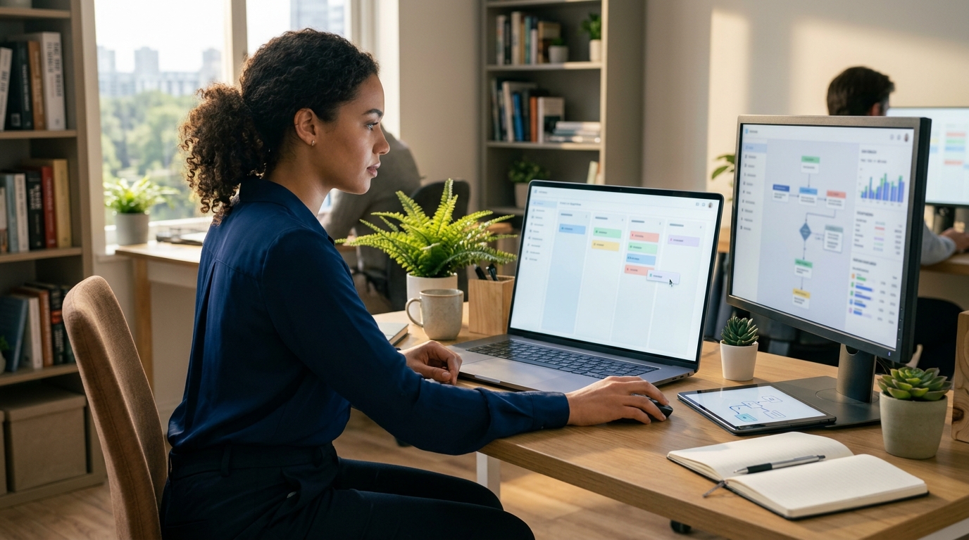 Ilustração: Configurando Seus Pipelines no Kommo CRM: Um Guia Prático - Como Gerenciar Múltiplos Pipelines de Vendas no Kommo CRM: Guia Avançado para Negócios Complexos