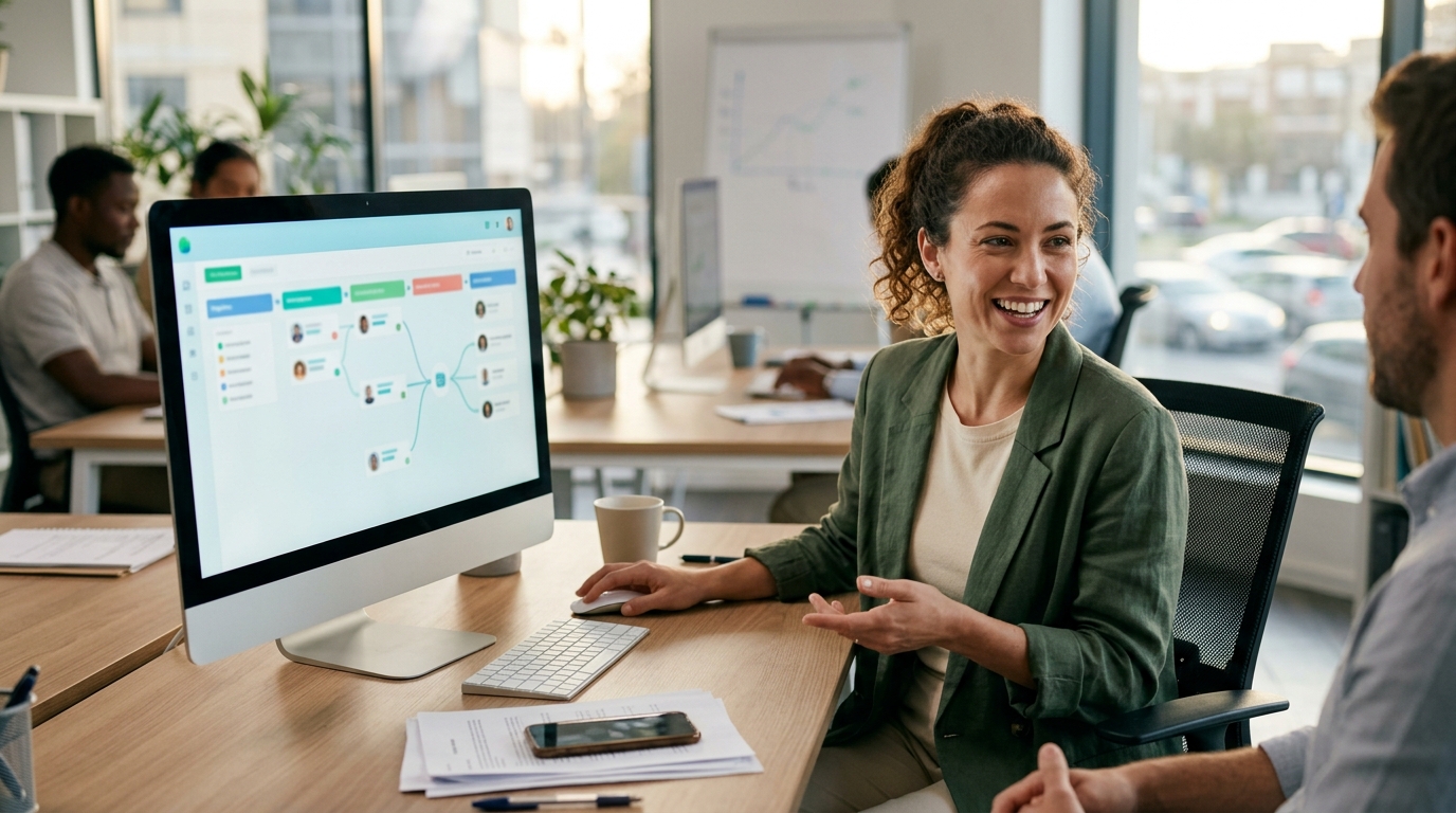 Ilustração: Superando Desafios Comuns na Gestão de Múltiplos Pipelines - Como Gerenciar Múltiplos Pipelines de Vendas no Kommo CRM: Guia Avançado para Negócios Complexos