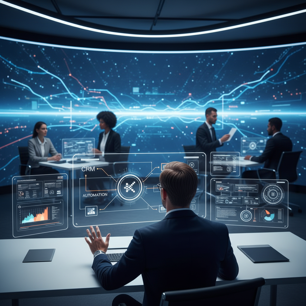 Ilustração: Otimizando a Qualificação com Automações e Lead Scoring no Kommo - Qualificação de Leads no Kommo CRM: Guia Passo a Passo para Vendas Eficazes