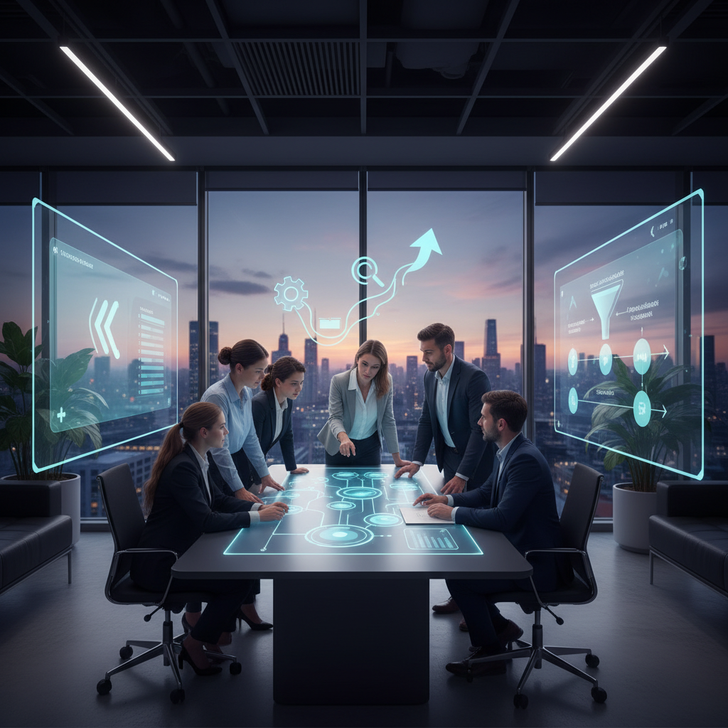 Ilustração: Maximizando a Eficiência das Vendas com Qualificação de Leads no Kommo CRM - Qualificação de Leads no Kommo CRM: Guia Passo a Passo para Vendas Eficazes