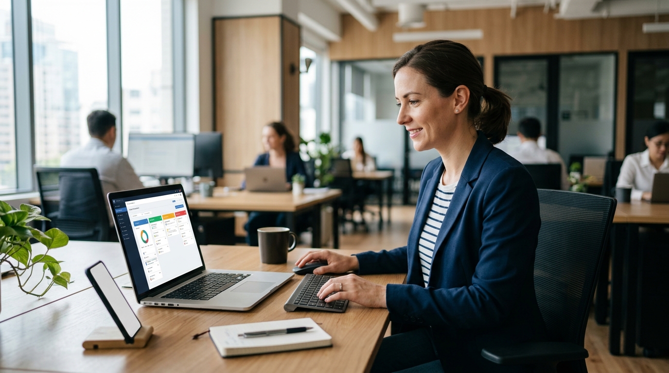 Ilustração: Kommo CRM: A Ferramenta Essencial para Agências Modernas - Como Usar Kommo CRM para Agências de Marketing Digital: Guia Prático de Automação e Vendas