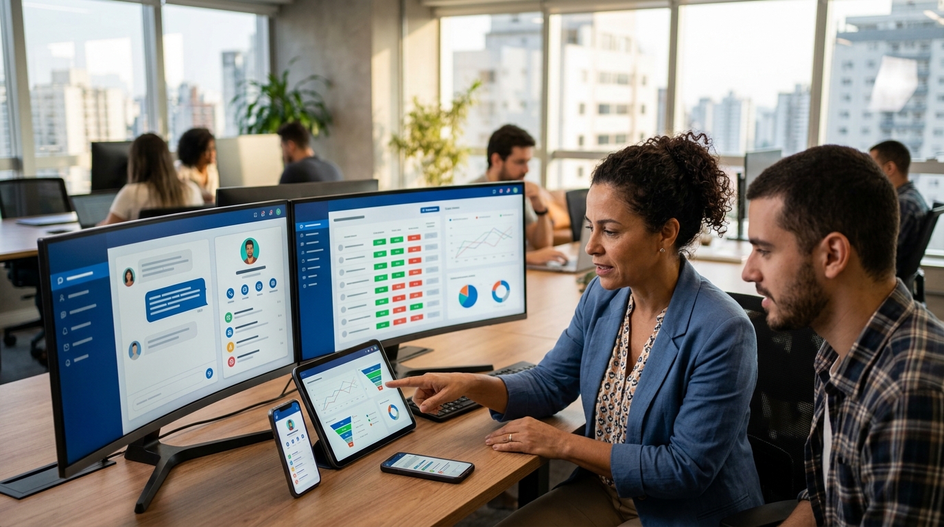 Ilustração: Entendendo o Ecossistema de Notificações do Kommo CRM - Como Configurar Notificações Personalizadas no Kommo CRM e Nunca Mais Perder uma Venda