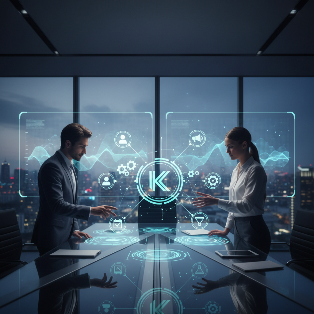 Ilustração: Maximizando o Desempenho: Otimização Contínua do Funil no Kommo - Como Criar e Otimizar Funis de Vendas no Kommo CRM para Pequenas Empresas: Guia Completo