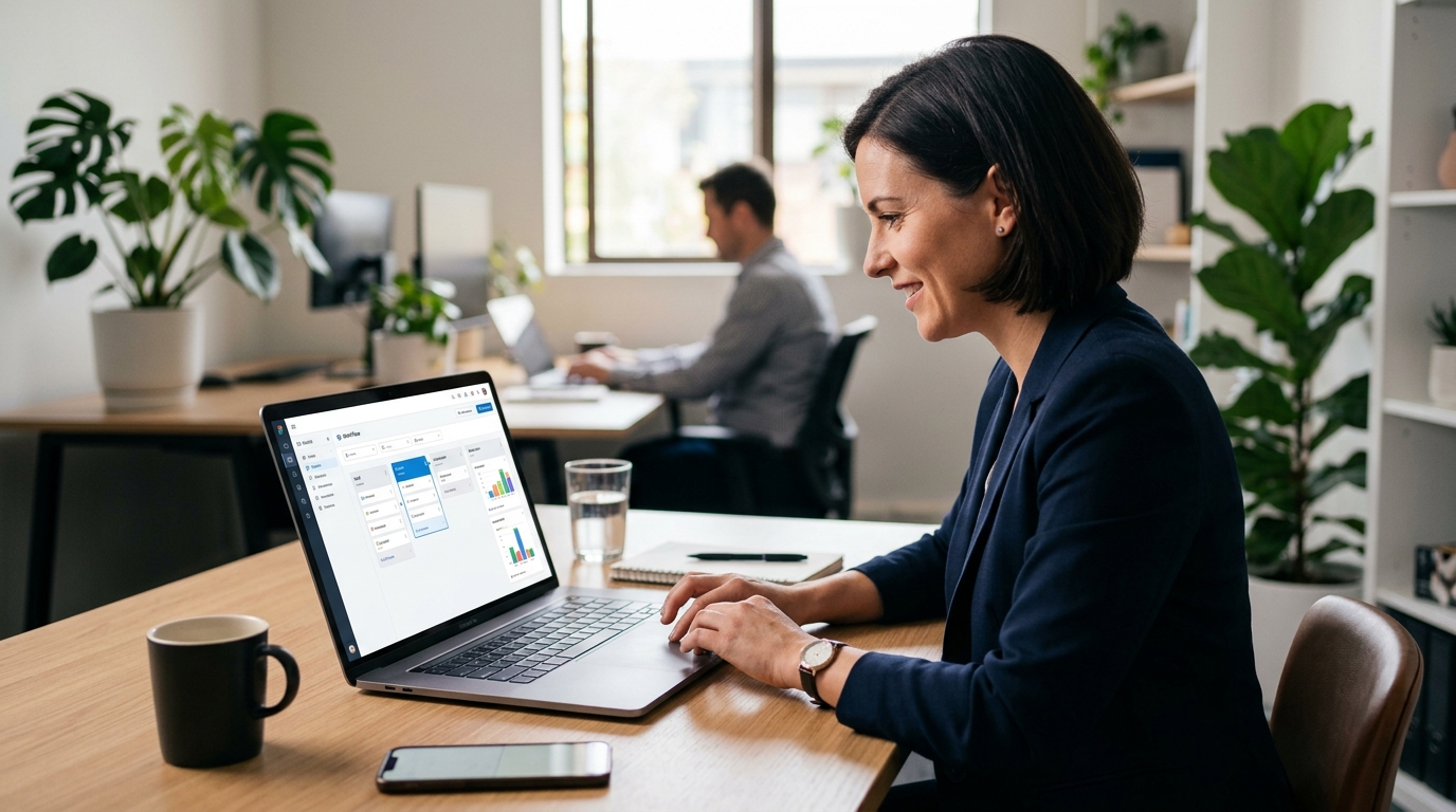 Ilustração: Guia Passo a Passo: Configurando Permissões de Usuário no Kommo CRM - Gerenciando Permissões de Usuário no Kommo CRM: Segurança e Controle Total
