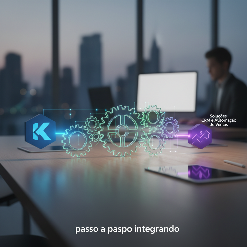 Ilustração: Guia Passo a Passo: Integrando Kommo CRM e Calendly via Zapier - Como Integrar Kommo CRM e Calendly: Otimize Agendamentos de Vendas e Reuniões