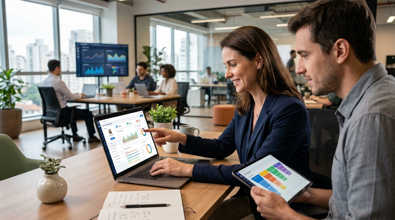 Ilustração: Desbloqueie a Eficiência: Integrando Kommo CRM e DocuSign - Como Integrar Kommo CRM com DocuSign para Agilizar Propostas e Contratos: Um Guia Completo