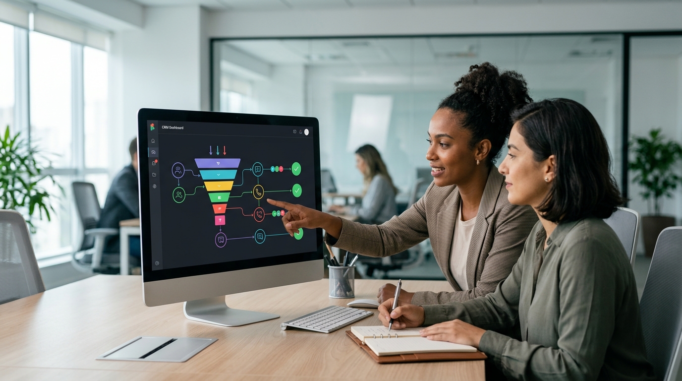 Ilustração: Verificação e Otimização: Garantindo o Fluxo Contínuo de Leads - Como Integrar Kommo CRM com Facebook Lead Ads para Captura Automática de Leads Eficiente
