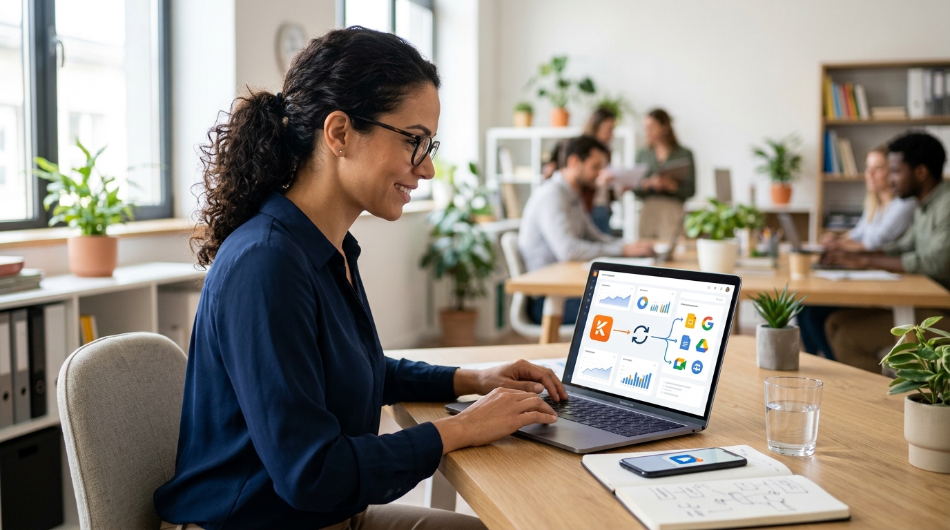 Ilustração: Guia Completo: Integrando Kommo CRM ao Google Calendar - Integre Kommo CRM ao Google Calendar: Otimize Agendamentos e Reuniões Automaticamente