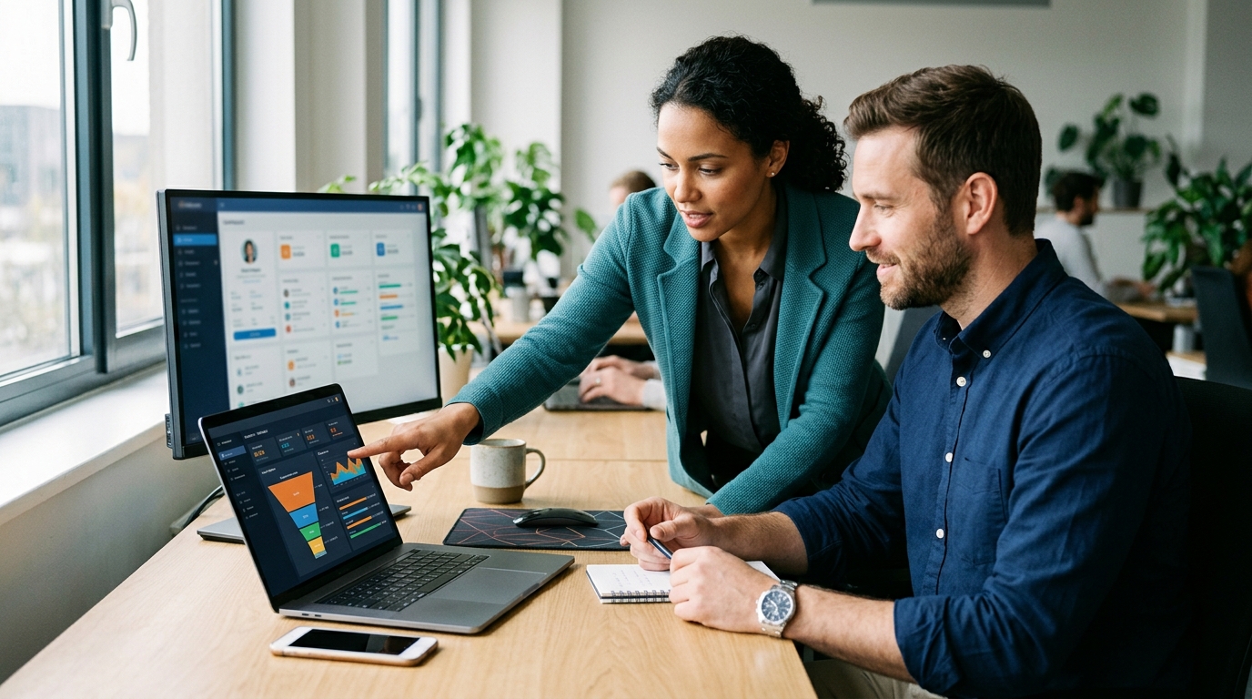 Ilustração: Por Que Integrar Kommo CRM e Microsoft Teams? - Como Integrar Kommo CRM com Microsoft Teams para Vendas e Produtividade