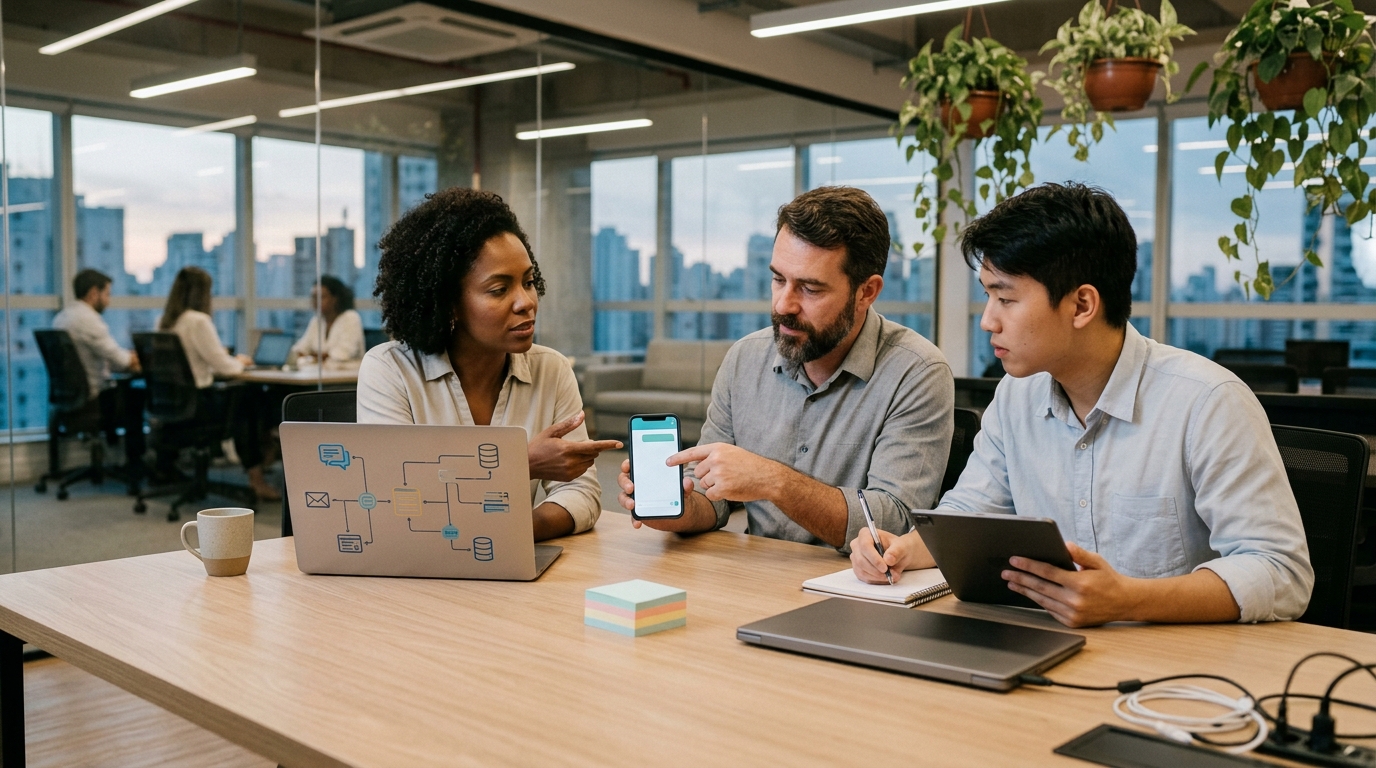 Ilustração: Métodos de Integração: Kommo CRM e Power BI - Como Integrar Kommo CRM com Power BI: Dashboards Dinâmicos para Vendas e Marketing