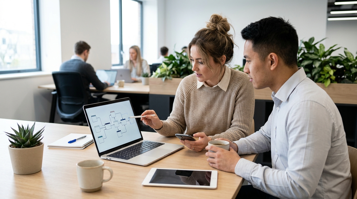 Ilustração: Guia Passo a Passo: Integrando Kommo CRM e Slack - Como Integrar Kommo CRM com Slack para Notificações de Vendas e Colaboração em Tempo Real