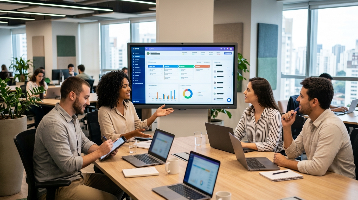 Ilustração: Dicas para Maximizar a Colaboração com Kommo e Slack - Como Integrar Kommo CRM com Slack para Notificações de Vendas e Colaboração em Tempo Real