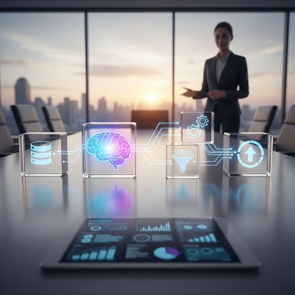 Ilustração: Desbloqueie o Poder da Automação com Kommo CRM e Zapier - Integração Kommo CRM com Zapier: Automação Inteligente para seu Negócio