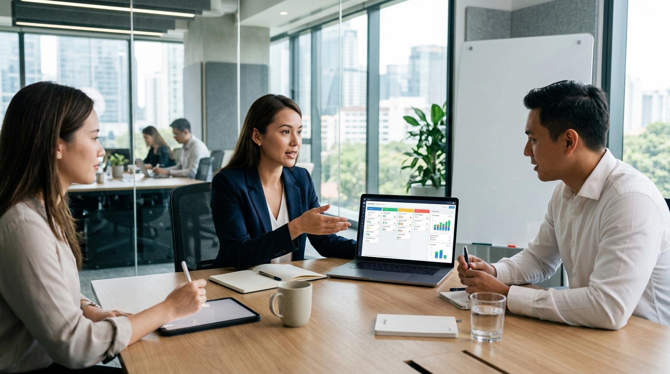 Ilustração: Dicas Práticas para Implementar o Kommo CRM com Sucesso em sua Equipe Remota - Kommo CRM para Equipes de Vendas Remotas: Maximize Produtividade e Colaboração