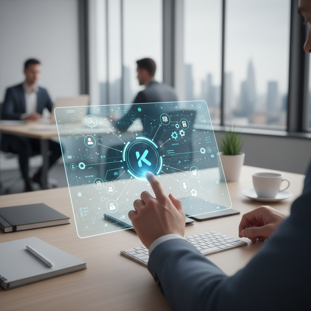 Ilustração: Guia Prático: Implementando o Kommo CRM na Sua Consultoria - Kommo CRM para Consultorias: Automação e Eficiência na Gestão de Clientes