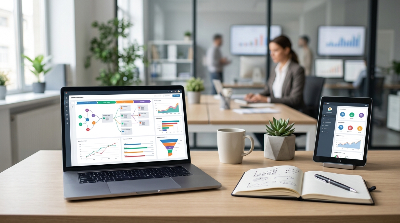 Ilustração: Detalhes dos Planos Kommo CRM: Recursos e Benefícios - Kommo CRM Preços: Guia Completo para Escolher o Plano Ideal para Sua Empresa