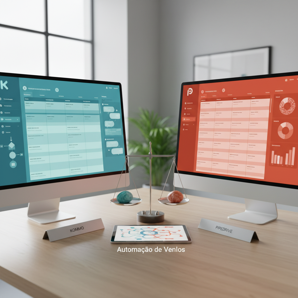 Ilustração: Kommo vs Pipedrive: Um Comparativo Detalhado - Kommo vs Pipedrive: Qual o Melhor CRM para Pequenas Empresas em 2024?