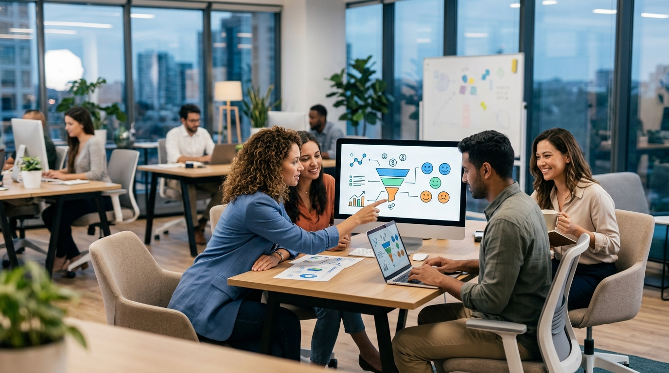 Ilustração: Benefícios da Personalização Hyper-Segmentada com Kommo CRM - Como Personalizar Conteúdo Dinâmico no Kommo CRM para Campanhas de Vendas Hyper-Segmentadas
