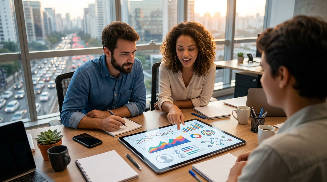 Ilustração: A Importância de um Dashboard de Vendas Personalizado no Kommo CRM - Otimize Sua Visão de Vendas: Guia Completo para Personalizar o Dashboard do Kommo CRM