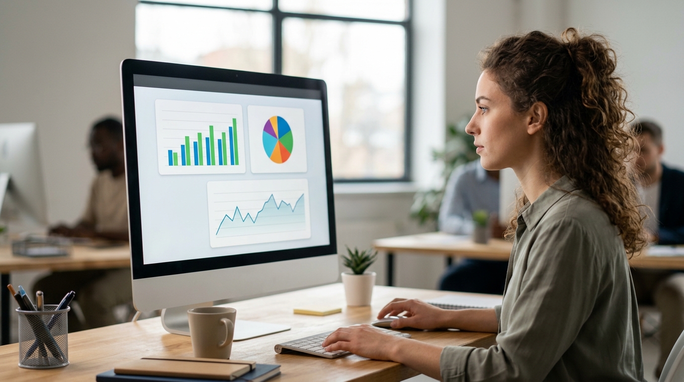 Ilustração: Personalizando Widgets e Relatórios Essenciais para Vendas - Otimize Sua Visão de Vendas: Guia Completo para Personalizar o Dashboard do Kommo CRM