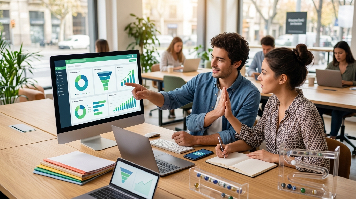 Ilustração: Benefícios Tangíveis da Automação de Processos Internos com Salesbot Kommo - Salesbot Kommo para RH: Otimize Onboarding e Treinamentos Internos