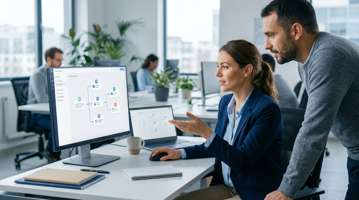 Ilustração: Como Configurar o Salesbot Kommo para Qualificação de Leads em Eventos Online: Guia Passo a Passo - Salesbot Kommo para Qualificação de Leads em Eventos Online: Guia Prático e Automação Eficaz