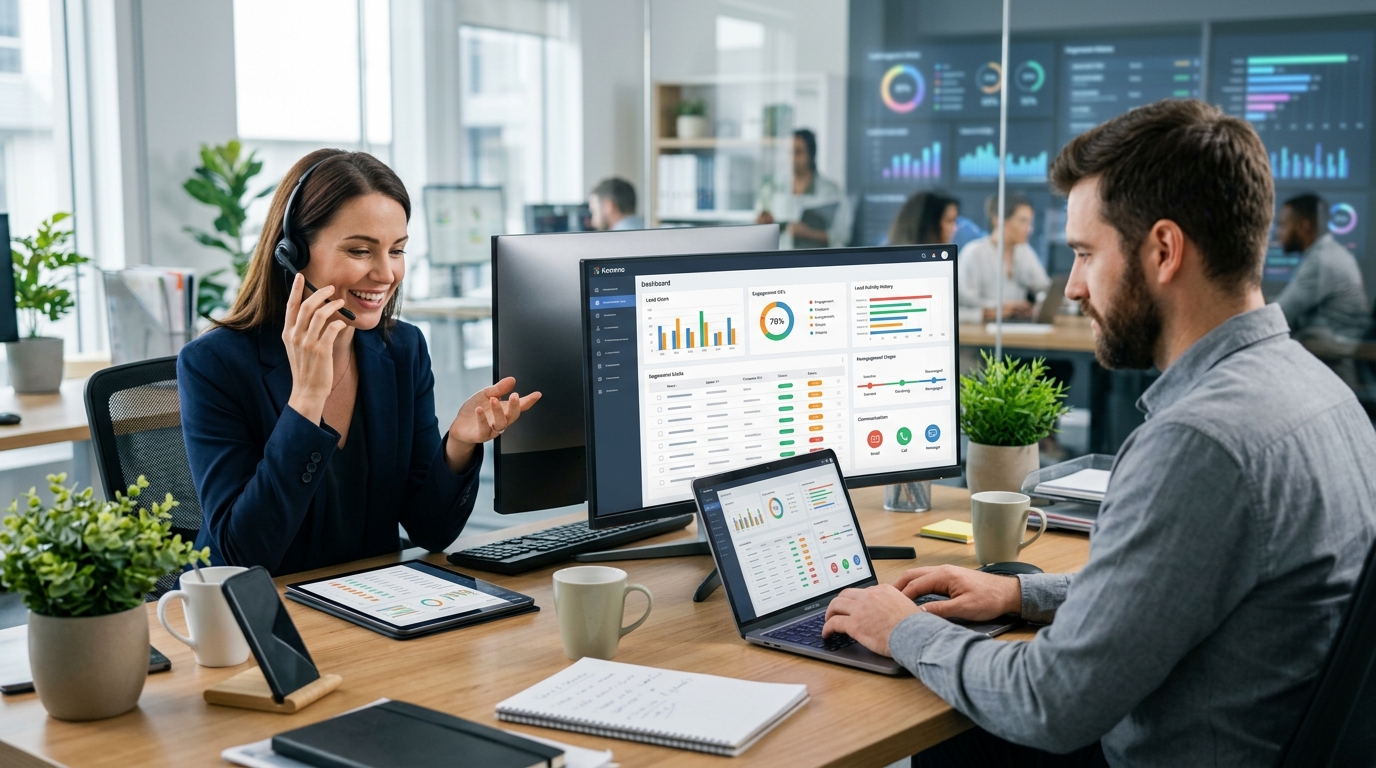 Ilustração: Por Que Reengajar Leads Inativos é Crucial para o Seu Negócio? - Como Usar Salesbot Kommo para Reengajar Leads Inativos: Estratégias e Automação Eficaz